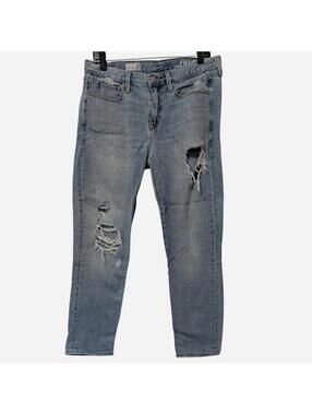 Y2K Gap 1969 Sexy Boyfriend Distressed Jeans Size 28